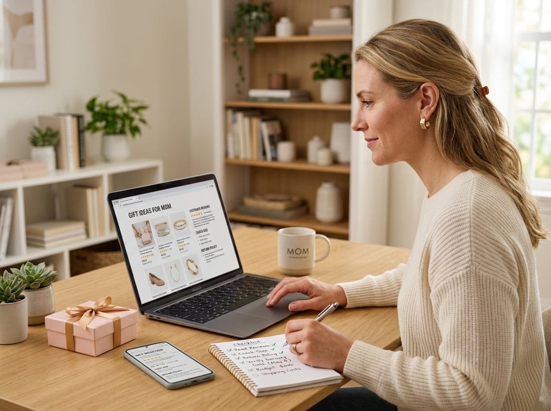 Undgå de typiske fejl når du køber gaver til mor online